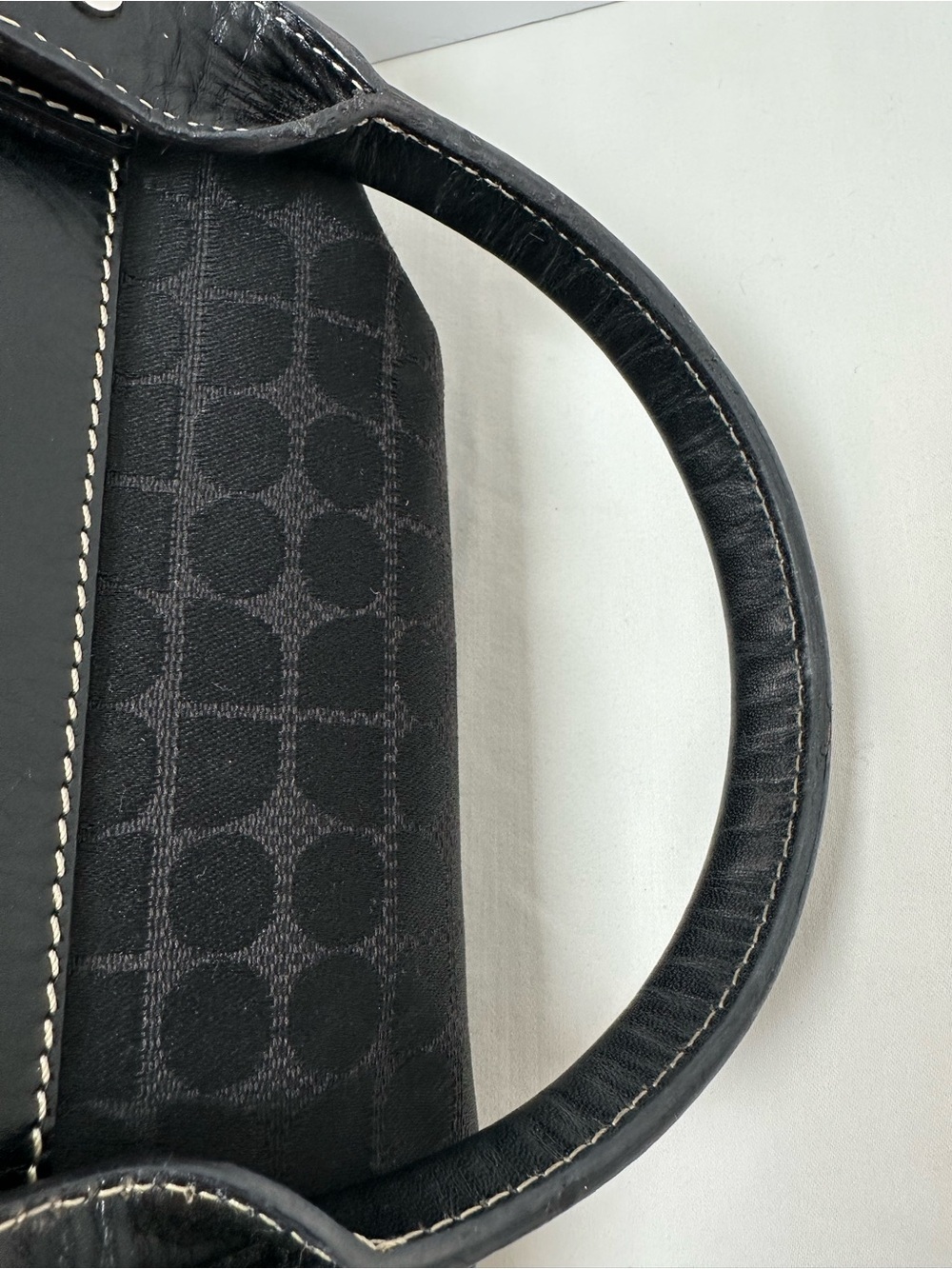 kate spade Black Shoulder Bag with Subtle Jacquard Pattern - Picture 8 of 16